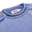 COTTON KNITTED JUMPER LIGHT BLUE