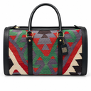 Leather Kilim travel Bag