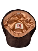 Brown Cord Cap