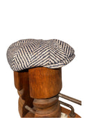 Jumbo Herringbone Donegal Tweed Cap