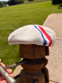 Hemp Boina Cap Red and Blue Stripe
