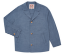 Ocean Blue Linen Jacket