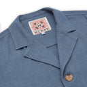 Ocean Blue Linen Jacket