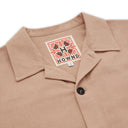 Khaki Linen Overshirt