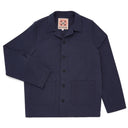 Navy Linen Overshirt
