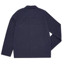 Navy Linen Overshirt